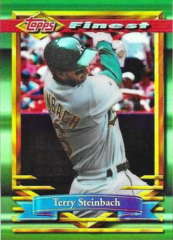 1994 Finest - Refractors #38 Terry Steinbach Front