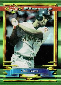 1994 Finest - Refractors #112 Chili Davis Front