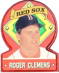 1991 Topps Stand-Ups #9 Roger Clemens Front