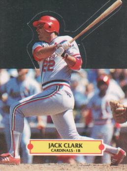1988 Donruss All-Stars - Pop-Ups #NNO Jack Clark Front