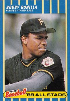 1988 Fleer Baseball All-Stars #3 Bobby Bonilla Front