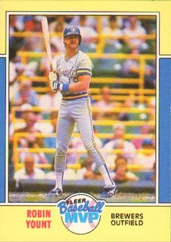 1988 Fleer Baseball MVPs #44 Robin Yount Front