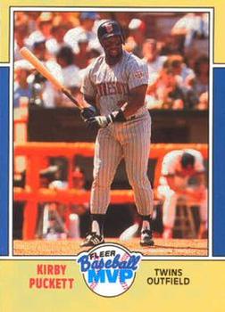 1988 Fleer Baseball MVPs #26 Kirby Puckett Front