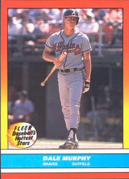 1988 Fleer Baseball's Hottest Stars #29 Dale Murphy Front