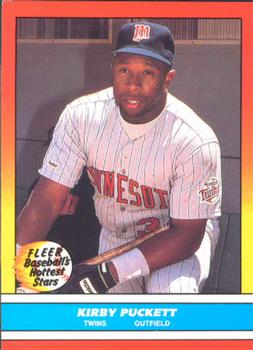 1988 Fleer Baseball's Hottest Stars #30 Kirby Puckett Front