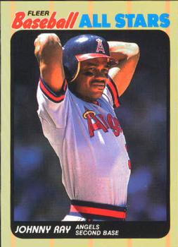 1989 Fleer Baseball All-Stars #33 Johnny Ray  Front