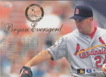 1994 Flair #427 Bryan Eversgerd Back