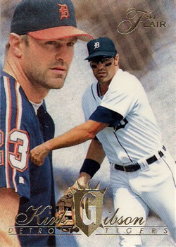 1994 Flair #50 Kirk Gibson Front