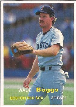 1990 SCD Baseball Card Price Guide Monthly #2 Wade Boggs Front