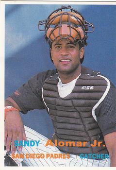 1990 SCD Baseball Card Price Guide Monthly #7 Sandy Alomar Jr. Front