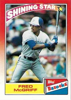 1990 Topps Bazooka #5 Fred McGriff Front