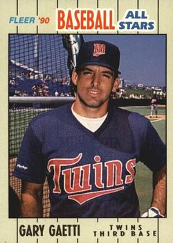 1990 Fleer Baseball All-Stars #10 Gary Gaetti Front