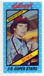 1980 Kellogg's 3-D Super Stars #39 Larry Bowa Front