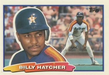 1988 Topps Big #3 Billy Hatcher Front