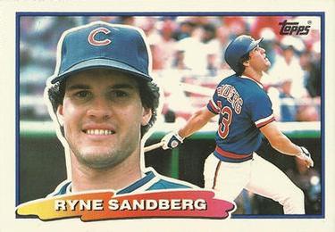 1988 Topps Big #16 Ryne Sandberg Front