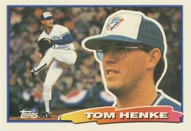 1988 Topps Big #41 Tom Henke Front