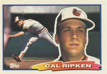 1988 Topps Big #62 Cal Ripken Front