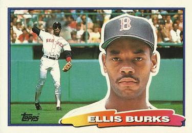 1988 Topps Big #80 Ellis Burks Front