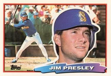 1988 Topps Big #90 Jim Presley Front
