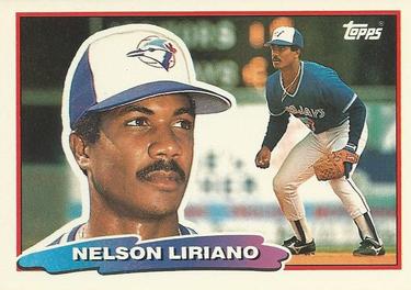 1988 Topps Big #155 Nelson Liriano Front