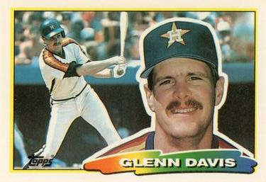 1988 Topps Big #192 Glenn Davis Front