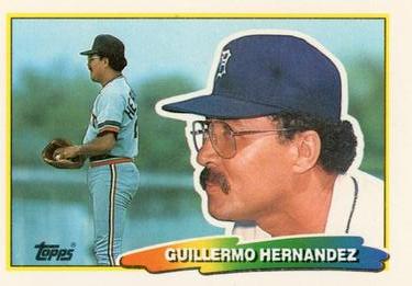 1988 Topps Big #206 Guillermo Hernandez Front