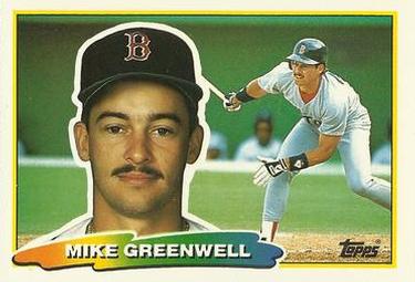 1988 Topps Big #233 Mike Greenwell Front