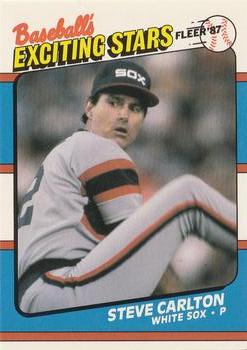 1987 Fleer Baseball's Exciting Stars #8 Steve Carlton Front