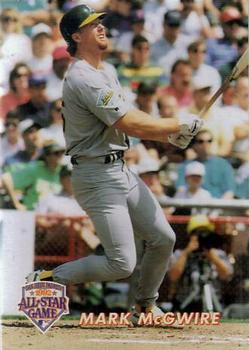 1992 Barry Colla All-Star Game #1 Mark McGwire Front
