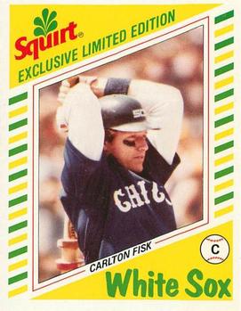 1982 Topps Squirt #8 Carlton Fisk Front