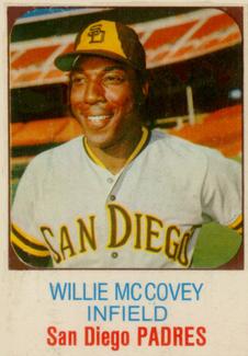 1975 Hostess #19 Willie McCovey  Front