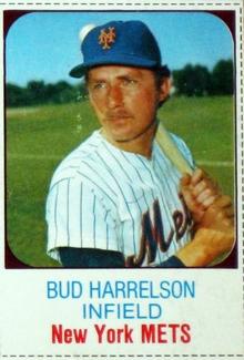 1975 Hostess #45 Bud Harrelson  Front