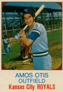 1975 Hostess #50 Amos Otis  Front