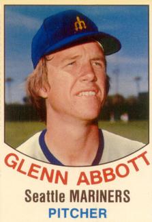 1977 Hostess #147 Glenn Abbott Front