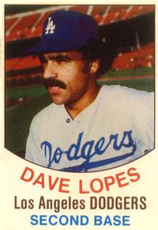 1977 Hostess #14 Dave Lopes Front