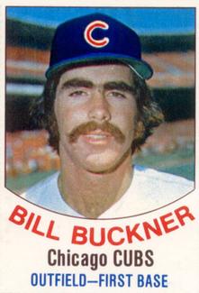 1977 Hostess #54 Bill Buckner Front