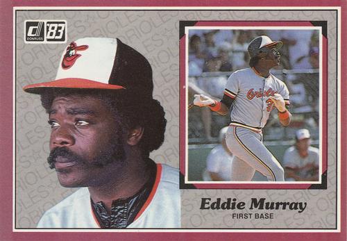 1983 Donruss Action All-Stars #1 Eddie Murray Front