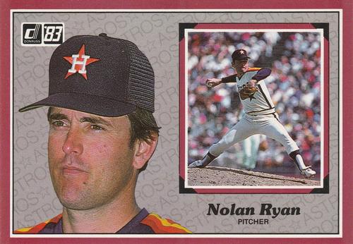 1983 Donruss Action All-Stars #23 Nolan Ryan Front