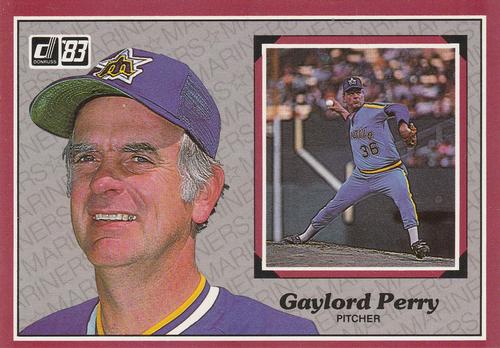 1983 Donruss Action All-Stars #28 Gaylord Perry Front