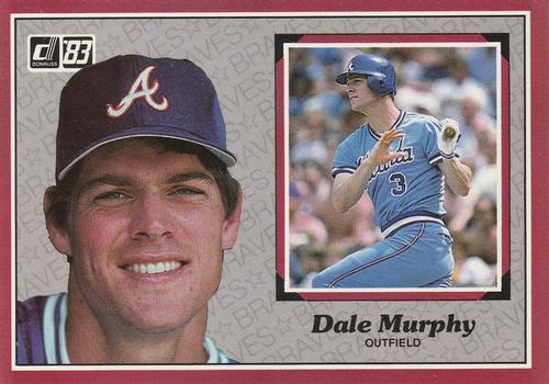 1983 Donruss Action All-Stars #45 Dale Murphy Front