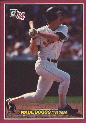 1984 Donruss Action All-Stars #22 Wade Boggs Front