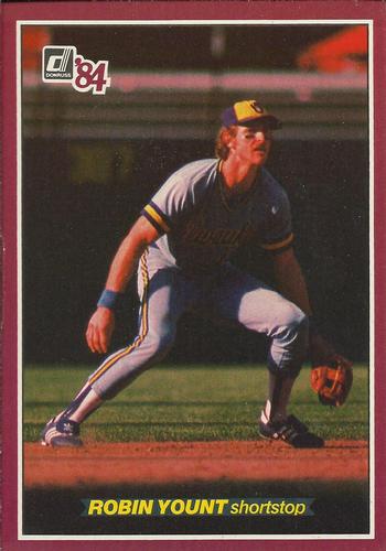 1984 Donruss Action All-Stars #5 Robin Yount Front