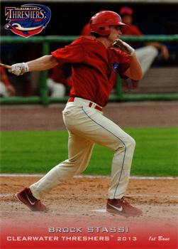 2013 Grandstand Clearwater Threshers #NNO Brock Stassi Front