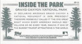 2022 Topps Allen & Ginter - Mini Inside the Park #ITP-11 Grand Canyon National Park Back