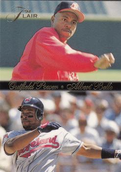 1994 Flair - Outfield Power #1 Albert Belle Front
