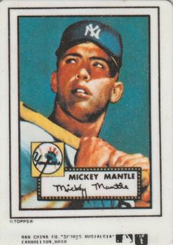 1990-92 R&N China Sports Nostalgia #311 Mickey Mantle Front