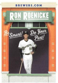 2012 Milwaukee Brewers Police - AAA Insurance in Glendale #NNO Ron Roenicke Front