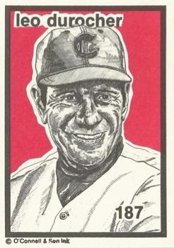 1984-89 O'Connell and Son Ink #187 Leo Durocher Front