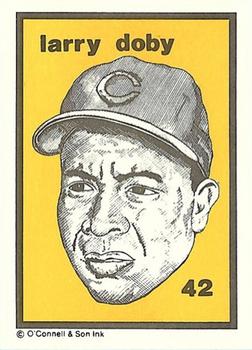 1984-89 O'Connell and Son Ink #42 Larry Doby Front