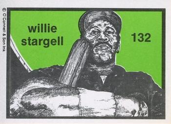 1984-89 O'Connell and Son Ink #132 Willie Stargell Front